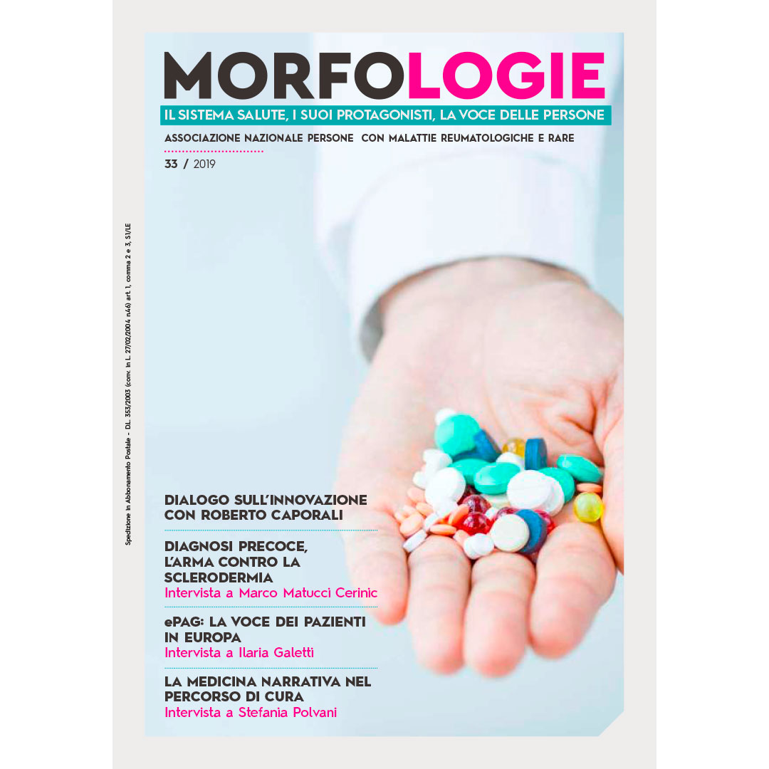 MORFOLOGIE – N.33: Diagnosi precoce: un’arma in più contro la sclerodermia