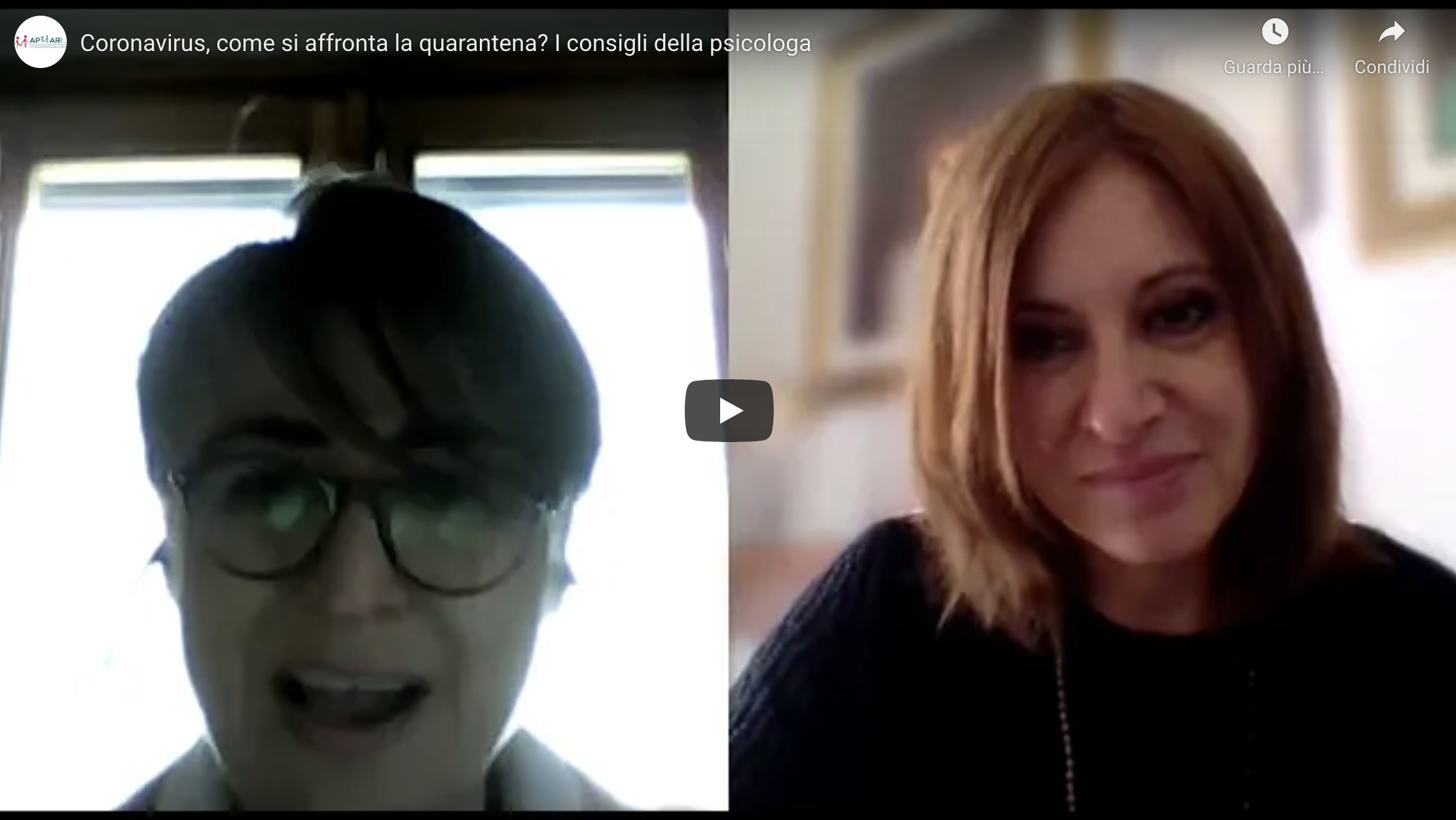 #Morfologie | Video Intervista alla Dott.ssa Rosabianca
