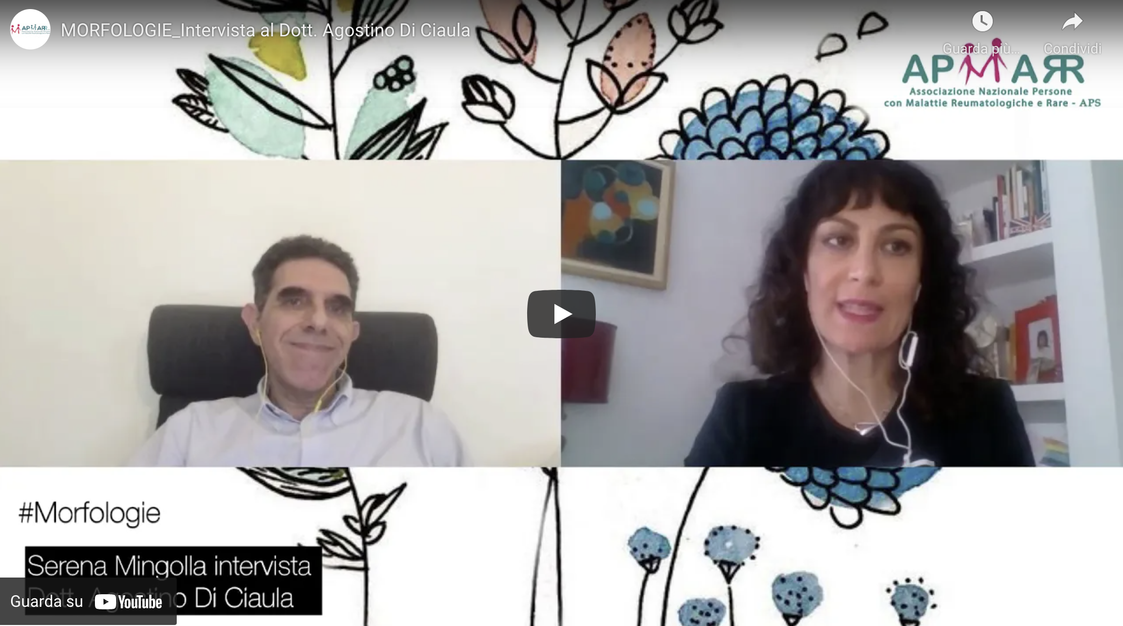#Morfologie | Video Intervista al Dott.  Di Ciaula