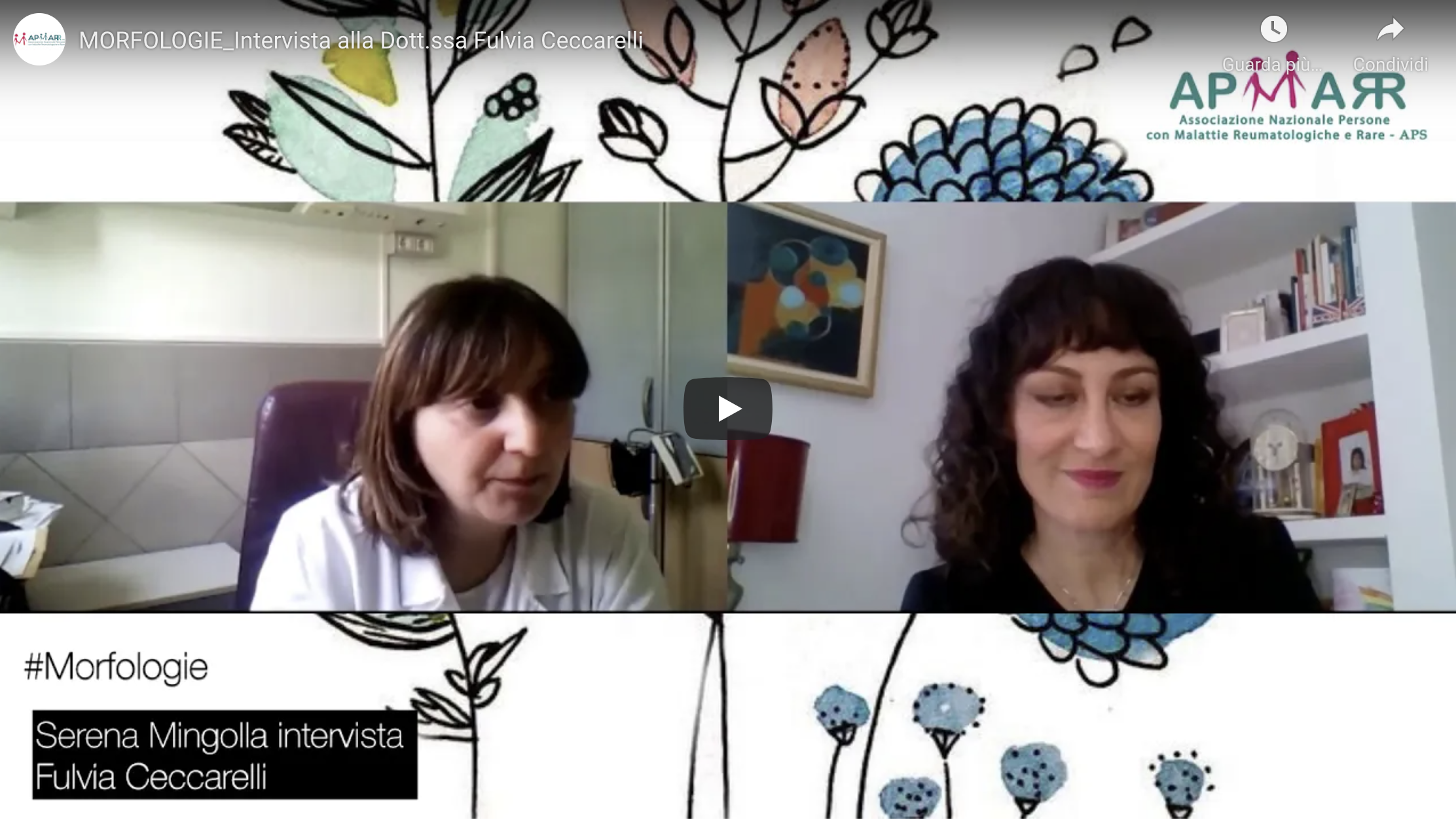 #Morfologie | Video Intervista alla Dott.ssa Ceccarelli