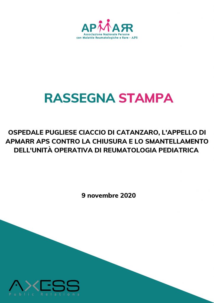 Reumatologia Pediatrica_Pugliese Ciaccio_Catanzaro