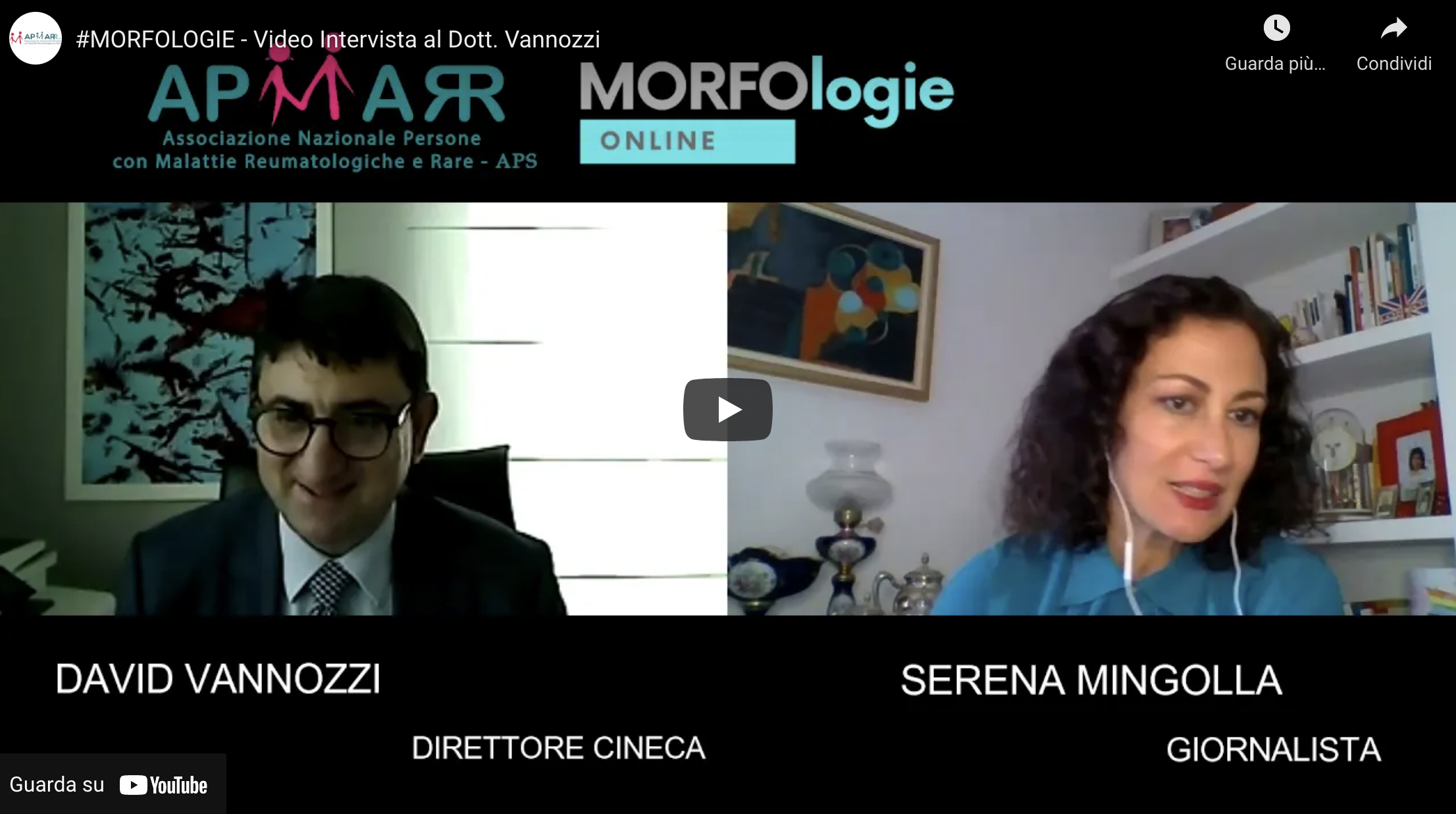 #Morfologie | Video Intervista al Dott. Vannozzi