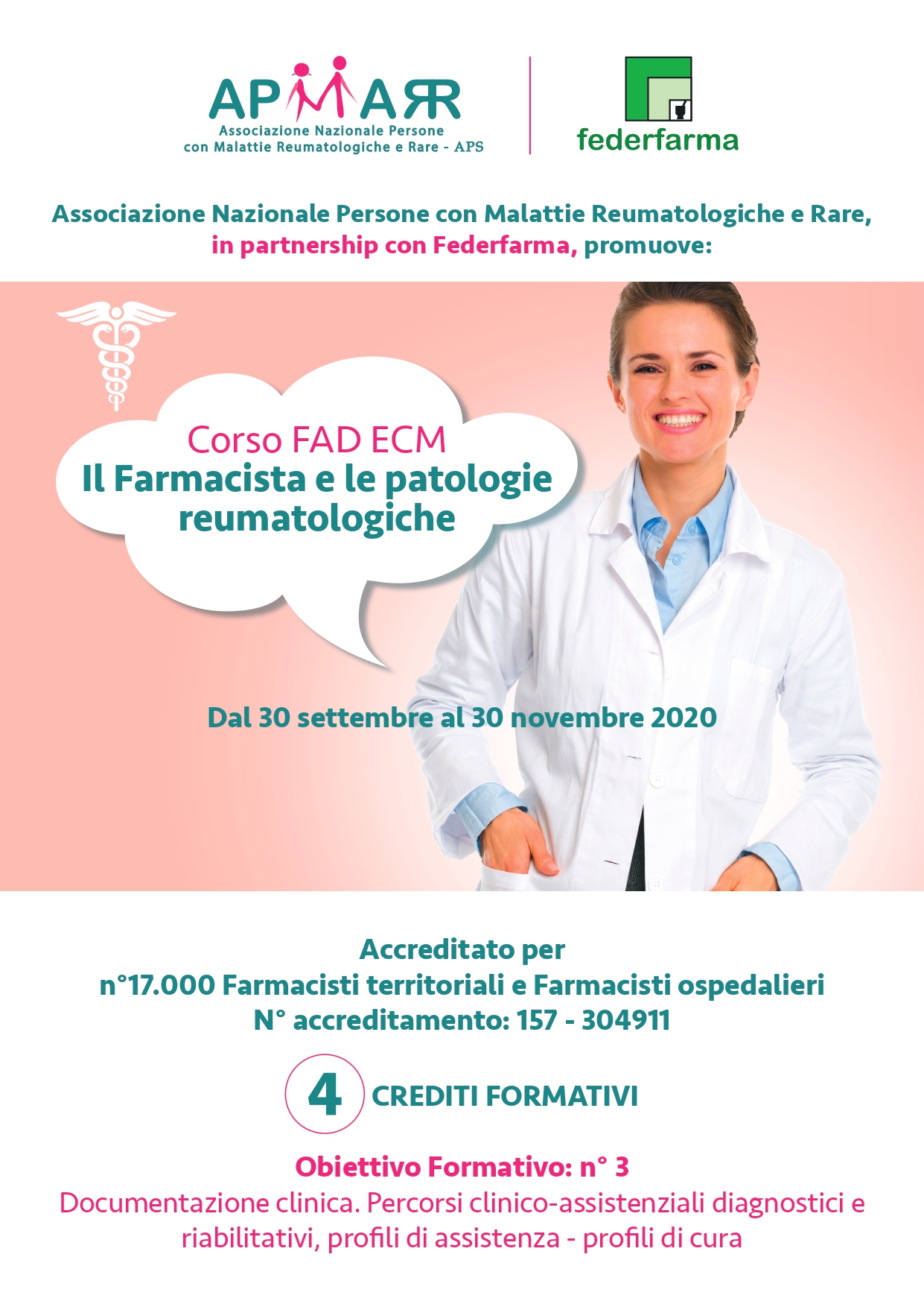 VIDEO – Corso FAD ECM Il Farmacista e le patologie reumatologiche