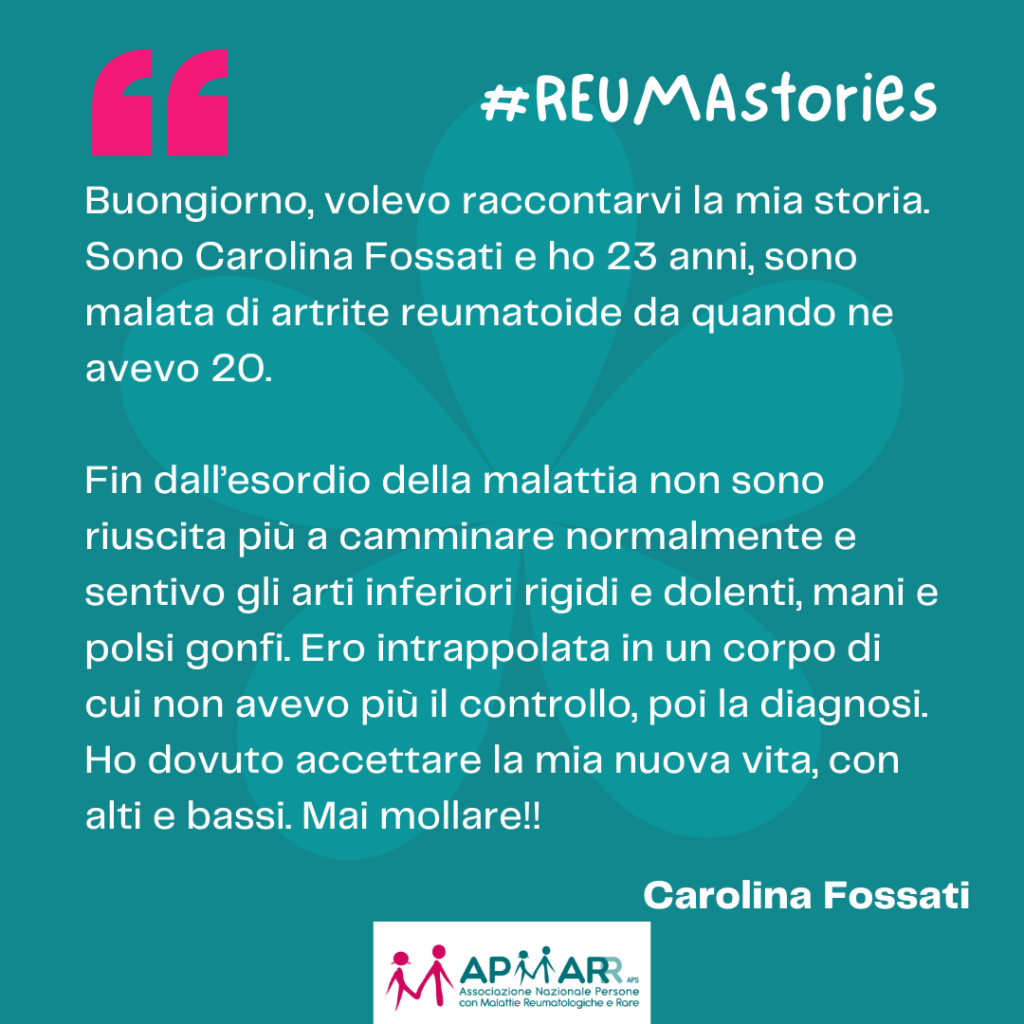 REUMAstories Carolina Fossati