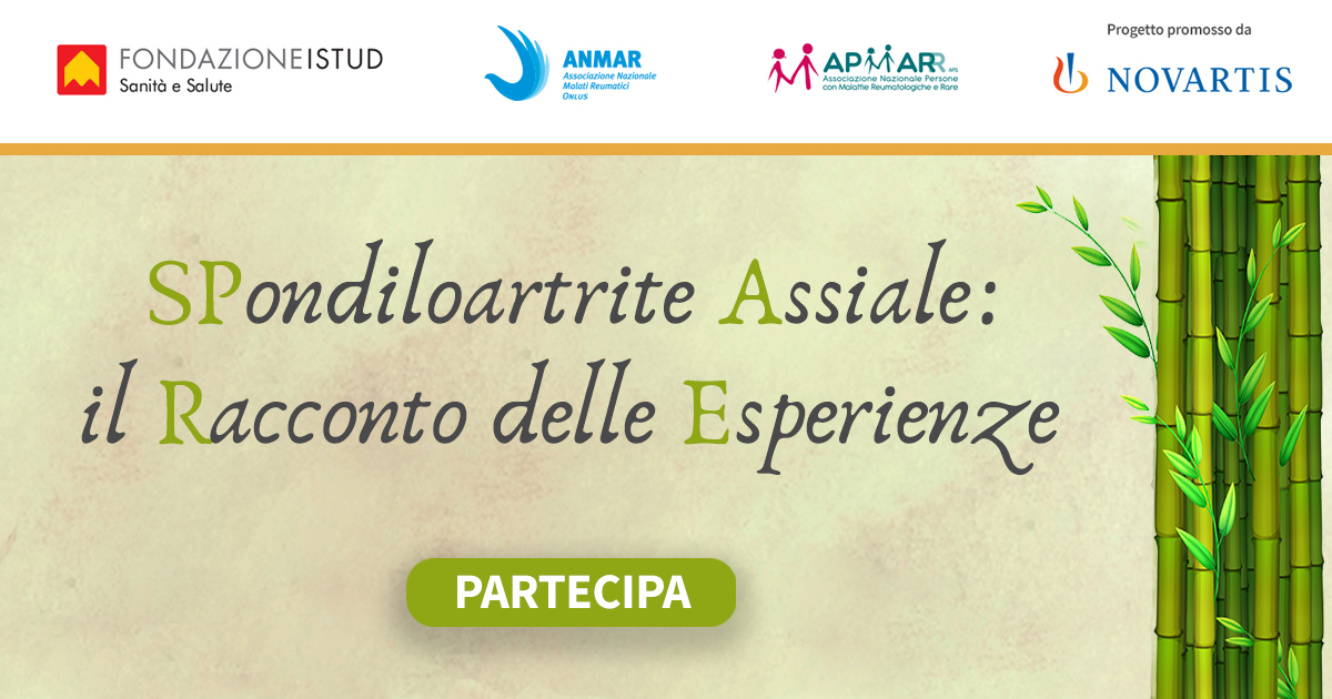 SPARE – Spondiloartrite assiale: il racconto delle esperienze