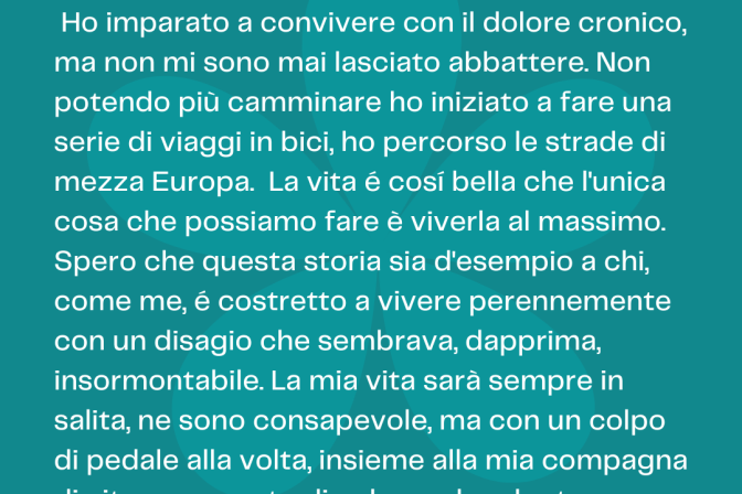 REUMAstories, Carmelo racconta la sua storia con la spondilite anchilosante
