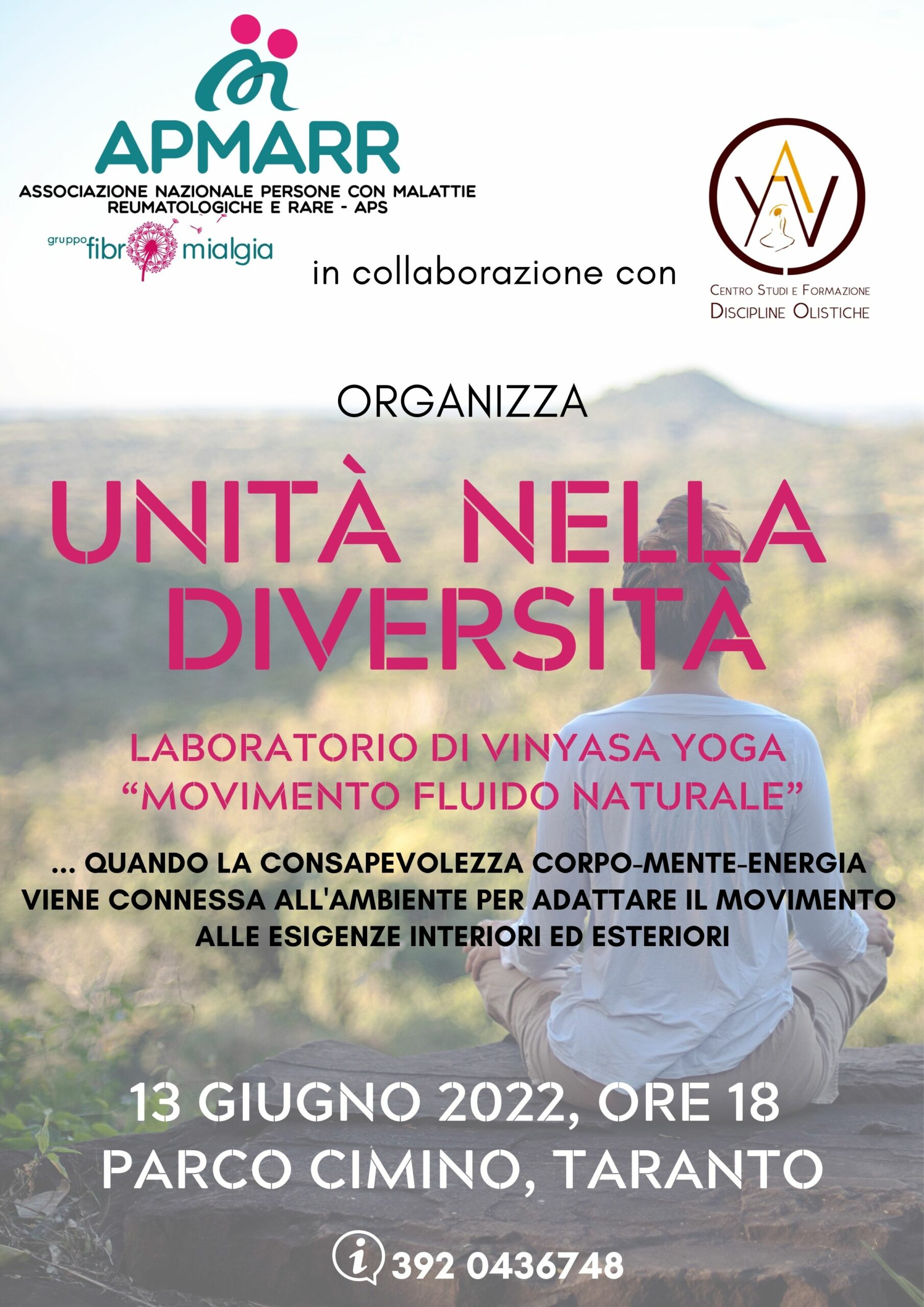 Laboratorio di Vinyasa Yoga – 13 giugno a Taranto