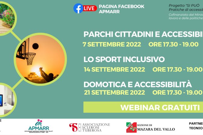 Webinar formativi gratuiti sull’accessibilità