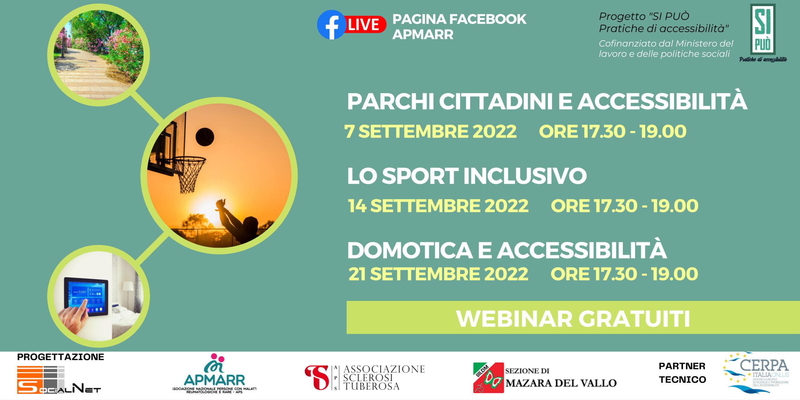 Webinar formativi gratuiti sull’accessibilità