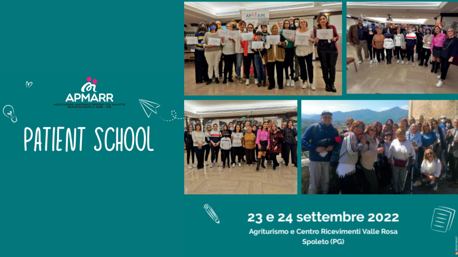 Patient School APMARR – VI edizione