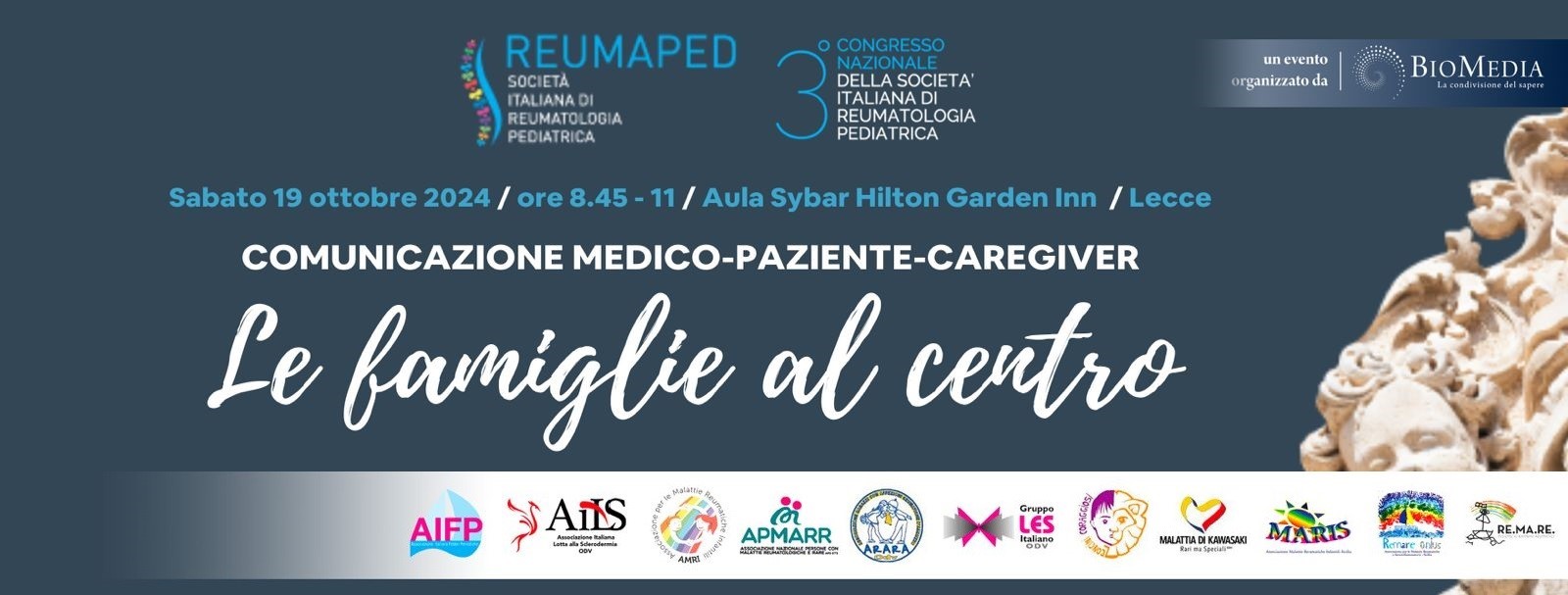 Le famiglie al centro – Congresso REUMAPED 2024